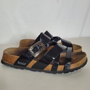 Betula by Birkenstock Patent-Finish Sandal -  Size 4.5